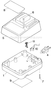 Page A Diagram and Parts List for MT60-690 Type 200 Black and Decker Charger
